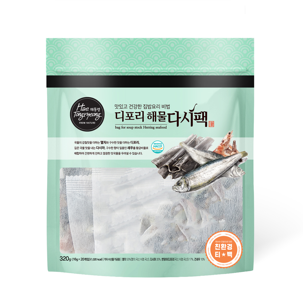 해통령 디포리해물다시팩